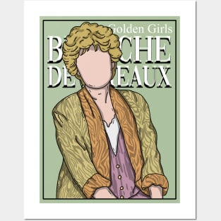 Blanche Devereaux Comic Style Posters and Art